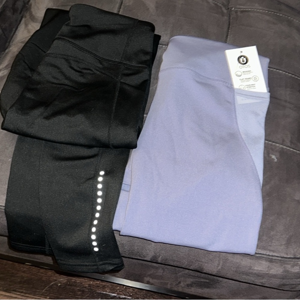 Small women’s Black and Lavender Leggings bundle